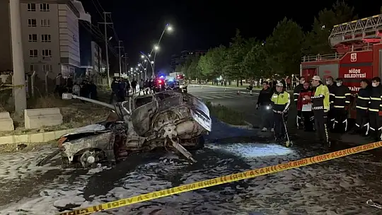 Niğde'deki feci kazada ölenlerin kimliği belli oldu