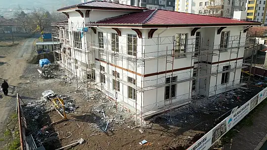 Nurettin-Naciye Setenci Aile Sağlığı Merkezi hızla tamamlanıyor