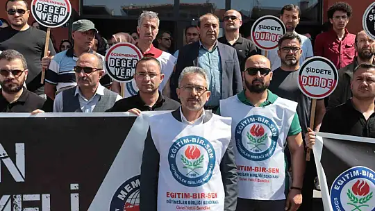 Okul müdürünü darp etti!