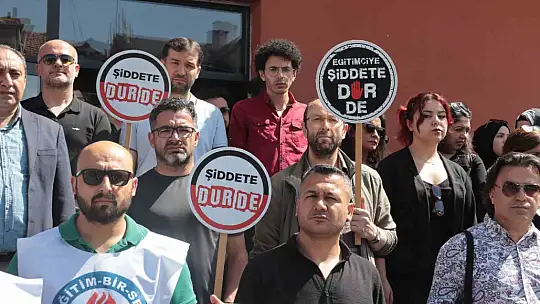 Okul müdürünü darp etti!