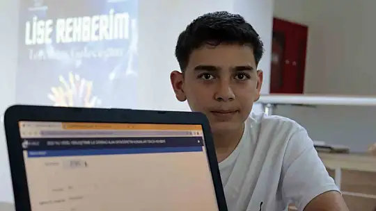 Kayseri'de LGS öğrencileri tercih yapmaya başladı