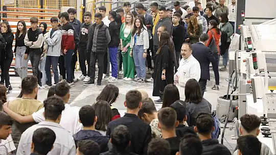 Kırşehir'deki öğrencilerden Kayseri ziyareti...