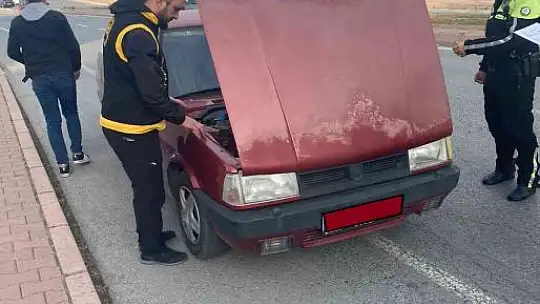 Oto hırsızlık ekiplerinden motosiklet ve otomobil denetimi