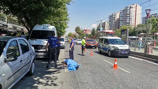 Kayseri'de feci kaza! Yaşlı adam metrelerce sürüklendi