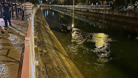 Otomobilin kanala düşmesi sonucu ölen genç, 3 ay önce askerden gelmiş