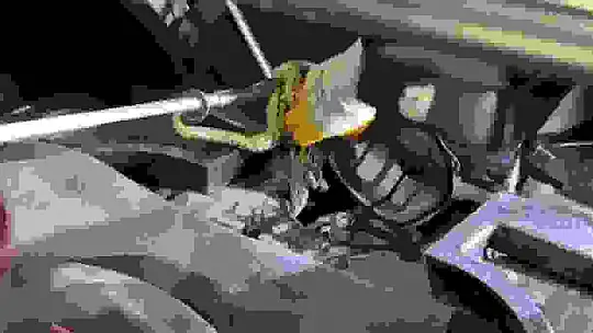 Öyle bir yere girdi ki, ekipleri dakikalarca uğraştırdı