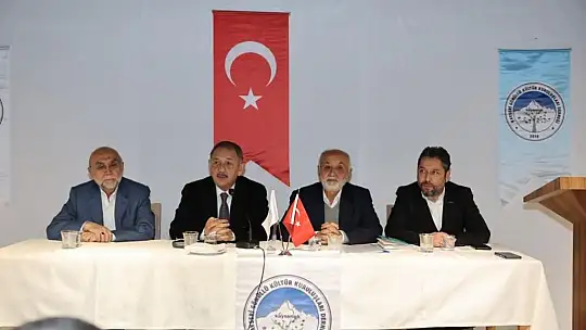 Özhaseki, gönüllü kuruluşlarla buluştu