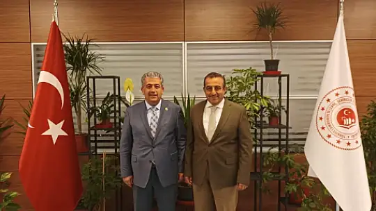 Özsoy, yeni atanan bakan yardımcılarını ziyaret etti