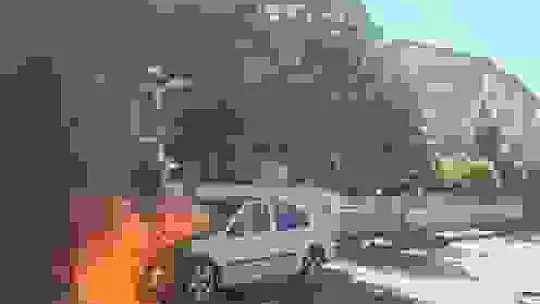 Park halindeki araç alev alev yandı