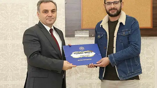 Rektör Altun'dan teşekkür ziyareti