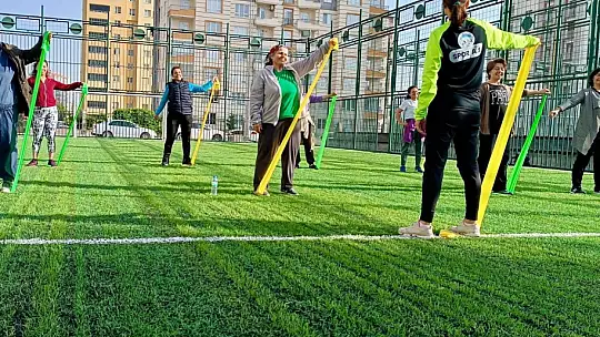 Kayserililer sabah sporlarına yoğun ilgi gösteriyor