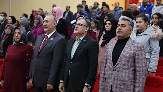 Sarıkamış şehitleri Hacılar'da anıldı