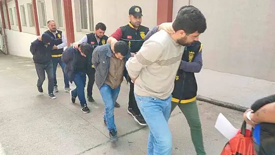 Otomobil çetesine 6 tutuklama