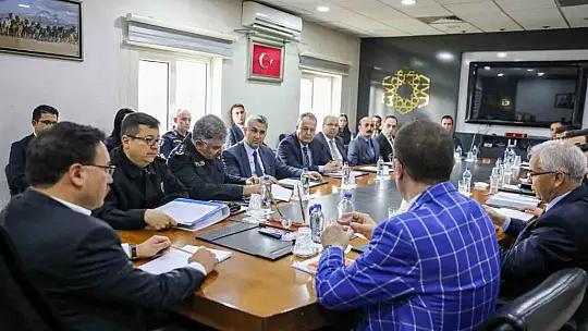 Seçim Güvenliği Toplantısı gerçekleştirildi