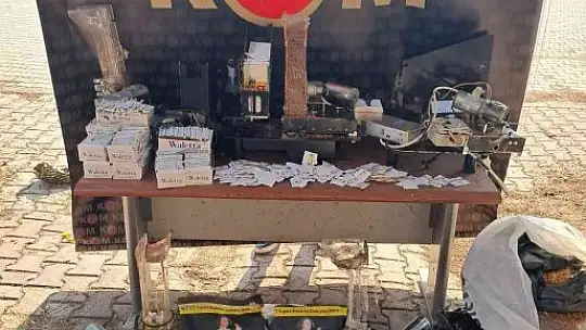 Sigara kaçakçıları polisten kaçamadı