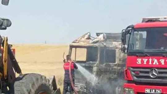 Sorgun'da 200 dekar ekili tarım arazisi küle döndü