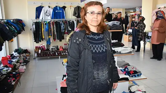 Sosyal market depremzedelere özel hizmet veriyor