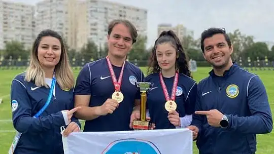 Okçuluk takımı büyük başarılara imza attı