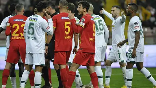 Kayserispor'da hüsran… (1-2)
