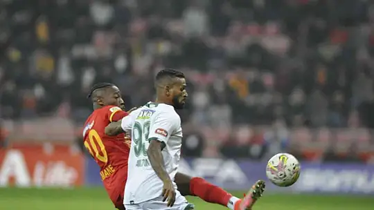 Kayserispor'da hüsran… (1-2)
