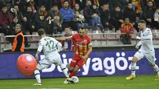 Kayserispor'da hüsran… (1-2)