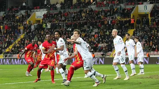 Kayserispor'da hüsran… (1-2)