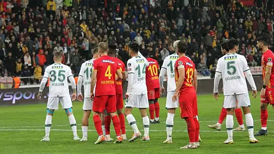 Kayserispor'da hüsran… (1-2)