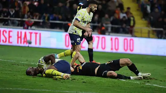 Kayserispor'un 3 maçlık serisi son buldu