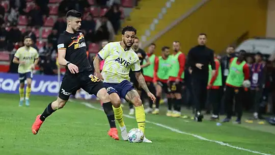 Kayserispor'un 3 maçlık serisi son buldu