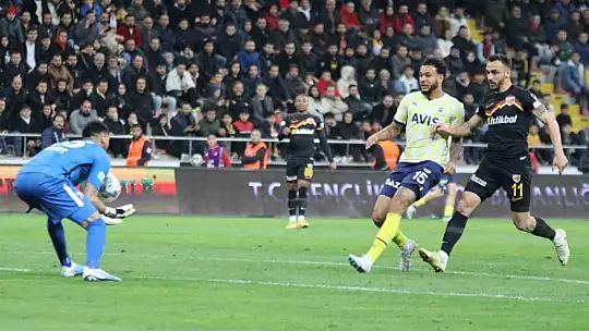 Kayserispor'un 3 maçlık serisi son buldu