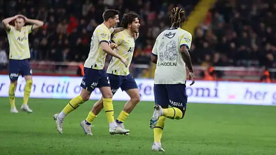 Kayserispor'un 3 maçlık serisi son buldu