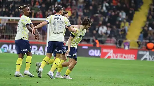 Kayserispor'un 3 maçlık serisi son buldu