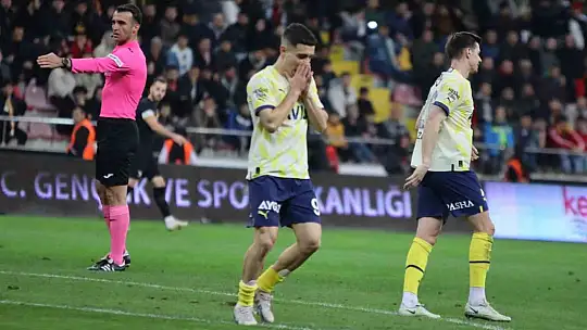 Kayserispor'un 3 maçlık serisi son buldu