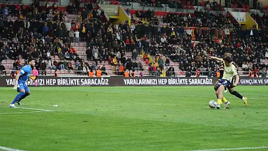 Kayserispor'un 3 maçlık serisi son buldu