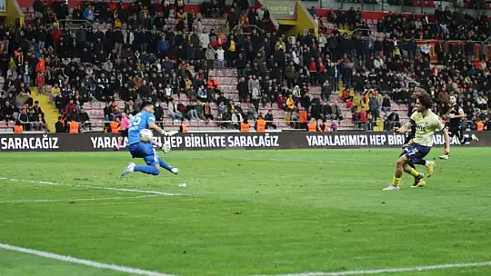 Kayserispor'un 3 maçlık serisi son buldu