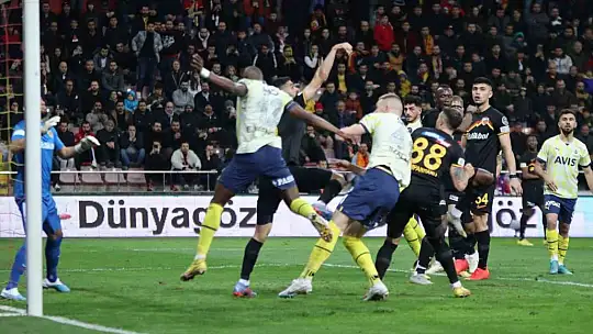 Kayserispor'un 3 maçlık serisi son buldu