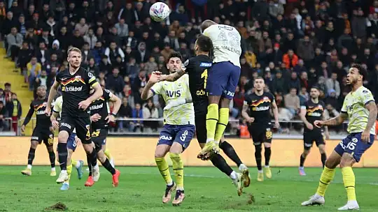 Kayserispor'un 3 maçlık serisi son buldu