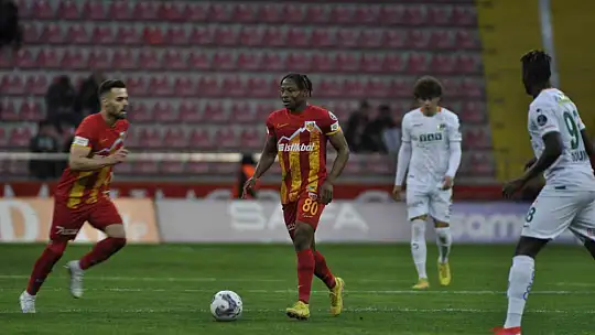 Kayserispor: 0 - Alanyaspor: 2 (İlk yarı)