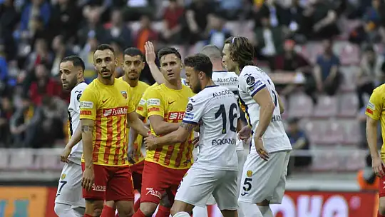 Spor Toto Süper Lig: Kayserispor: 0 - Ankaragücü: 1 (İlk yarı)