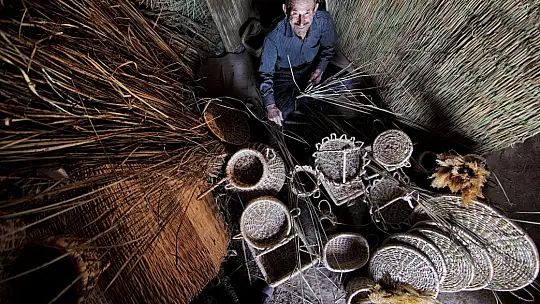 Sultan Sazlığı'nın  geçim kaynağı kamışlar