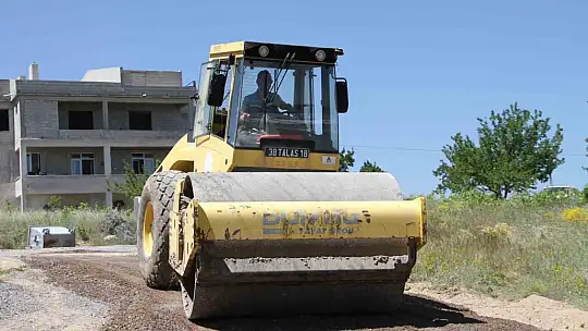 Talas Belediyesi Başakpınar'da çalışıyor