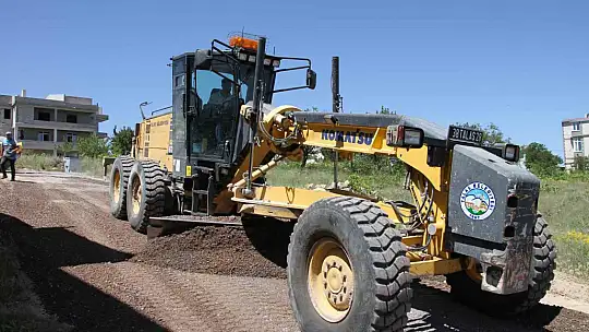 Talas Belediyesi Başakpınar'da çalışıyor