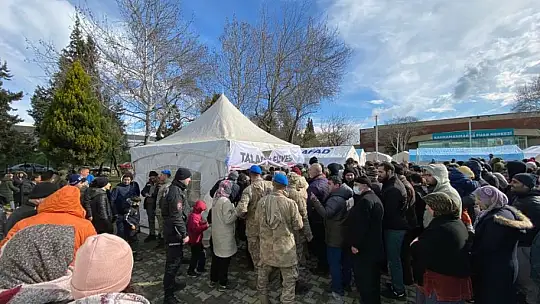 Talas deprem bölgesinde yara sarıyor
