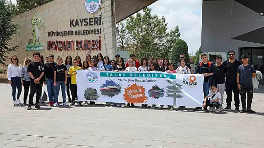 Talas'tan öğrencilere 'Şehrimizi Tanıyoruz' programı...