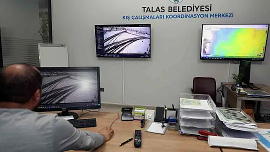 Talas kara kışa hazır