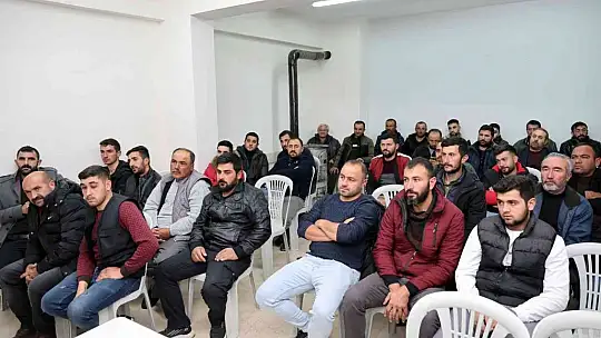 Talas kırsalında kasaplık kursu