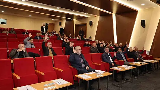 Talas Meclisi tek ses tek yürek