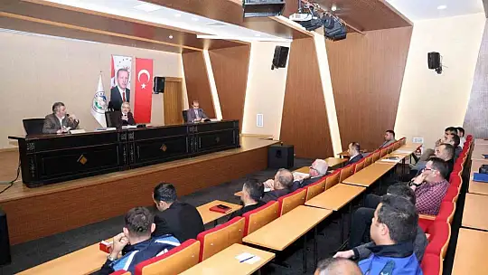 Talas Belediyesi çalışanlarına sürekli eğitim programı