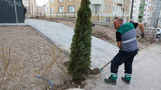 Talas'ta ağaçlandırma sezonu açıldı