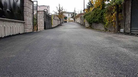 Talas'ta Asfalt Sezonu Bitmez